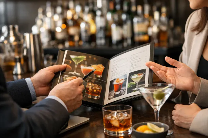 Bar Menu Consulting Services That Sell